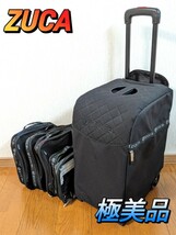 ZUCa ズーカトラベルキャリーバッグ スーツケース 機内持ち込み ブラック_画像1