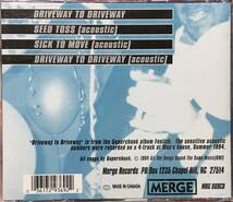 Superchunk[Driveway to Driveway](94: US-MERGE/廃盤貴重CDS)USインディー/オルタナティヴ/ネオサイケ/シューゲイザー/ギターポップ_画像2