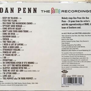 Dan Penn[The Fame Recordings](UK-ACE)スワンプ/カントリーソウル/サザンソウル/マッスルショールズ/シンガーソングライター/名盤探検隊の画像2