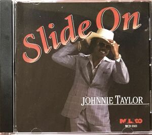Johnnie Taylor [Slide On] (97: US-MALACO] 名曲5ヴァージョン収録貴重CDシングル！/ メンフィスソウル / サザンソウル / ソウルブルース