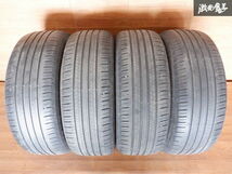 ダンロップ エナセーブ EC300+ タイヤ 215/50R18 92V 2021年製 残量約6ｍｍ 4本 ヤリスクロス CX-3 ★ 棚1A_画像1