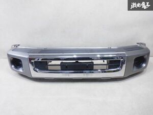 [ forcement attaching ] Toyota original GRJ76K Land Cruiser 70 Land Cruiser front bumper 52119-60890 gunmetal × plating GRJ79K shelves 1B3