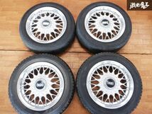 日産 純正OP BBS RG RG083 14インチ 6J +45 4穴 PCD114.3 4本 プリメーラ カプチーノ AZ-1 ブルーバード ★ 棚1H11_画像1