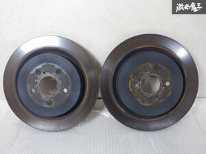 レクサス 純正 AGL20 RX RX300 リア ブレーキ ローター 338ｍｍ 左右セット ADVICS 424-AL2 棚2P24