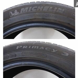 【バリ山】ミシュラン PRIMACY3 225/50R18 4本 2020年 C-HR エスティマ スカイライン フェアレディZ ★ 棚1F11の画像7