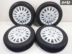 Modulo モデューロ ホイール 14インチ 4.5J +40 4穴 PCD100 155/65R14 4本 レボGZ ライフ N-BOX N-WGN N-ONE ★ 棚1I2