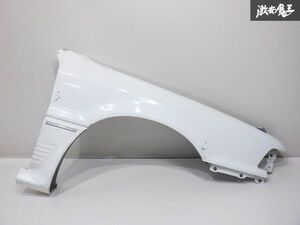 三菱純正 EC5A ギャラン VR-4 VR4 フロント フェンダー 右 右側 運転席側 ホワイト 棚1J11