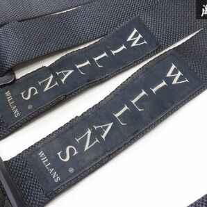 WILLANS ウィランズ 4点式 2インチ カムロック シートベルト ブラック 黒 ドリフト レース 棚2A8の画像3