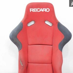 RECARO レカロ SPG SP-G フルバケット シート サイド止め レッド 汎用品 シビック インテグラ タイプR アコード S2000 NSX 棚2I1の画像4