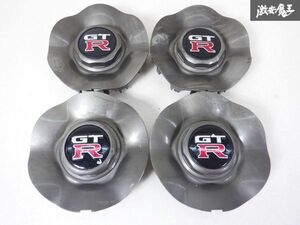 日産純正 BNR34 スカイライン GT-R ホイールカバー センターキャップ 4枚セット 40315 AA310 棚2G11