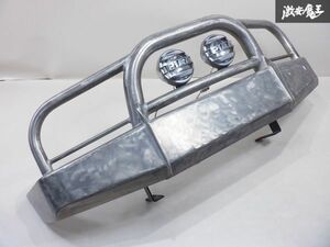 【アルミ製】 After-market KZJ95W LandCruiser Prado LandCruiser Prado large size Grilleガード Bumperガード Bumper一体type 棚1B3