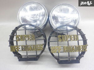 【破損無し！】IPF SUPEROFFROADER スーパーオフローダー 汎用 フォグランプ クリアレンズ 左右 H3 12V 100W 棚2O23