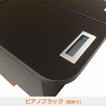 いすゞ ギガ ４枚扉 コンソール テーブル センター センターコンソール センターテーブル 収納ボックス 棚 棚板 収納 内 【ピアノブラック_画像3