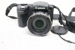 Y06/162 Canon キヤノン PowerShot パワーショット SX500 IS デジタルカメラ 1600万画素 30倍ズーム 本体動作確認済