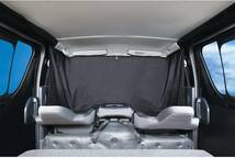 セイワ(SEIWA) 車用 カーテン 楽らくマグネットカーテン 遮光生地 遮光3級 IMP036 全幅2.6m 日よけ 磁石貼付 _画像3