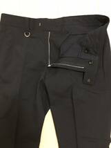 美品 18年 SS uniform experiment : スリム フィット スラックス パンツ ブラック 黒 サイズS SOPHNET. FRAGMENT FCRB AW 24年_画像6