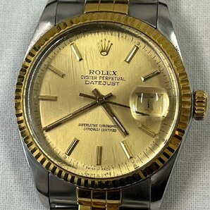 【不動品】ROLEX DATEJUST ロレックス デイトジャスト オイスター パーペチュアル メンズ 自動巻き 腕時計 中古品 RA-01の画像1