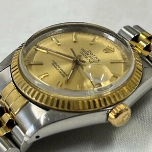 【不動品】ROLEX DATEJUST ロレックス デイトジャスト オイスター パーペチュアル メンズ 自動巻き 腕時計 中古品 RA-01の画像4