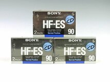 ◆未開封◆SONY/ソニー◆HF-ES カセットテープ 往復90分×6本セット◆ノーマルポジション◆日本製◆_画像1