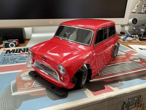 ABC HOBBY MINI COOPER 1275S 1/20 ポケットレーサーシリーズ RCボディ シャーシ モーター付