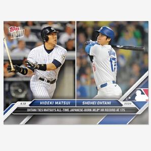 ③ドジャース 大谷翔平 Topps now 70 松井秀喜 MLB通算 175号 OHTANI SHOHEI 日本人最多タイ の画像1