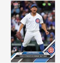  今永昇太 Topps now 27 MLB初登板 初勝利シカゴカブス　⑥_画像1