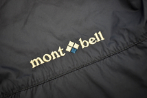 A-4743★mont-bell モンベル 1103172★黒色 軽量コンパクト ポルカテックス加工 携行型ウインドブレーカー ウインドブラストパーカ ＸＬ_画像3