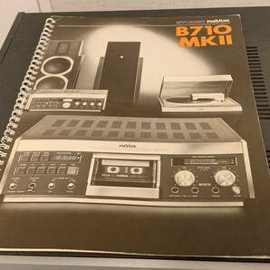 美品 レボックス REVOX B710 MkII カセットデッキ 動作品の画像8