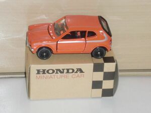 トミカ HONDA MINIATURE CAR EM10 ホンダZ オレンジ