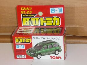 トミカ B/Oトミカ B-19 スバル レガシィ ツーリング ワゴン 緑