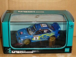 1/43 M-TECH Subaru Impreza WRC No.5 blue 