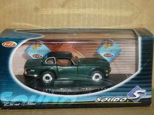 1/43 Solido Triumph TR6 1969 green 