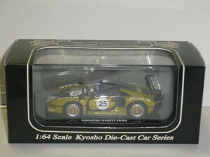 ☆1/64 Beads Collection PORSCHE 911GT1 1996 (PRE-QUALIFICATIONS) No.25 LM　箱に黄ばみ有り