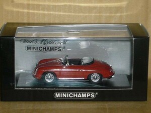 1/43 MINICHAMPS Porsche 356 A Speedster 1956 ブラウン