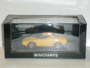 ☆1/43 MINICHAMPS Lancia Stratos 1971-78 黄