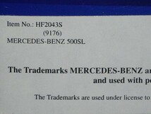 1/43 HIGHSPEED MERCEDES BENZ 500SL 黒_画像3