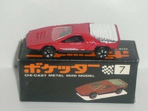 マスダヤ ポケッター 7 カーポ バートン 赤[箱・塗装傷み]