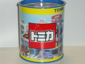 トミカ おもちゃ缶 01 日産 スカイライン GT-R(R34)　開封済み