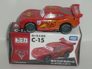 ピクサーカーズトミカ C-15 ライトニング・マックィーン(ワールドGP)　(中国製)