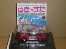 アオシマ1/64らき・すた痛車VERTEX AE86 SPRINTER TRUENO レッド_画像1