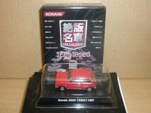 コナミ1/64　絶版名車コレクション　The Best　ホンダN360　赤_画像1