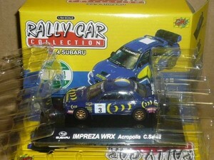 CM’s 1/64 ラリ-カ- SS.４ スバルインプレッサWRC アクロポリス