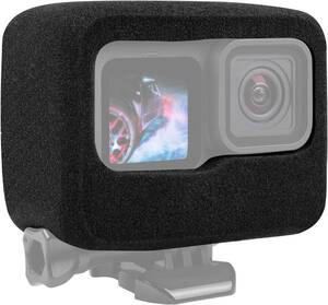 【Taisioner】GoPro HERO10・9専用 防風カバー 防風スポンジケース フレーム不要 風切り音低減 騒音低減 スポ