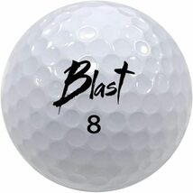 ゴルフボール 1ダース(12球) 非公認球 Blast(ブラスト) 圧倒的な飛距離 B-H2W 白_画像2