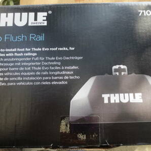 ☆ ・THULE TH7121 スクエアバー ・THULE TH7106 フット ・THULE KIT6002 取付キット・☆の画像1