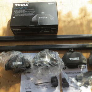 ☆ ・THULE TH7121 スクエアバー ・THULE TH7106 フット ・THULE KIT6002 取付キット・☆の画像2