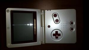 ゲームボーイ アドバンスSP MODEL NO.AGS-001 ファミコン カラー