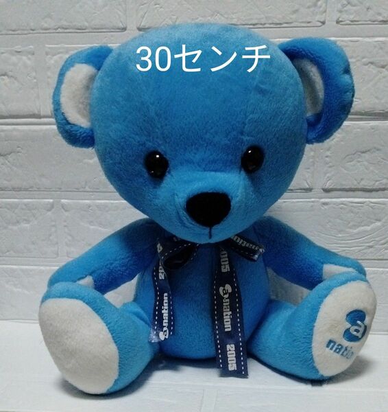 BLUE TEDDY 2005モデル a-nation 30センチくま avex