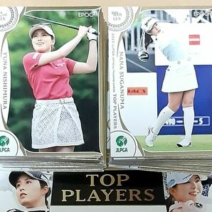 EPOCH2022 JLPGA TOP PLAYERS レギュラーカード 90種コンプリートセット 女子プロゴルフ