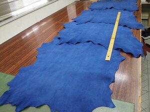 Y-24012926 domestic production . silky suede 171ds(4 sheets total ) one head 0.5mm-0.8mm navy 4 sheets 